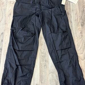 NWT No boundaries Women’s Parachute‎ pants Size medium 8-10 Black MSRP $13.98